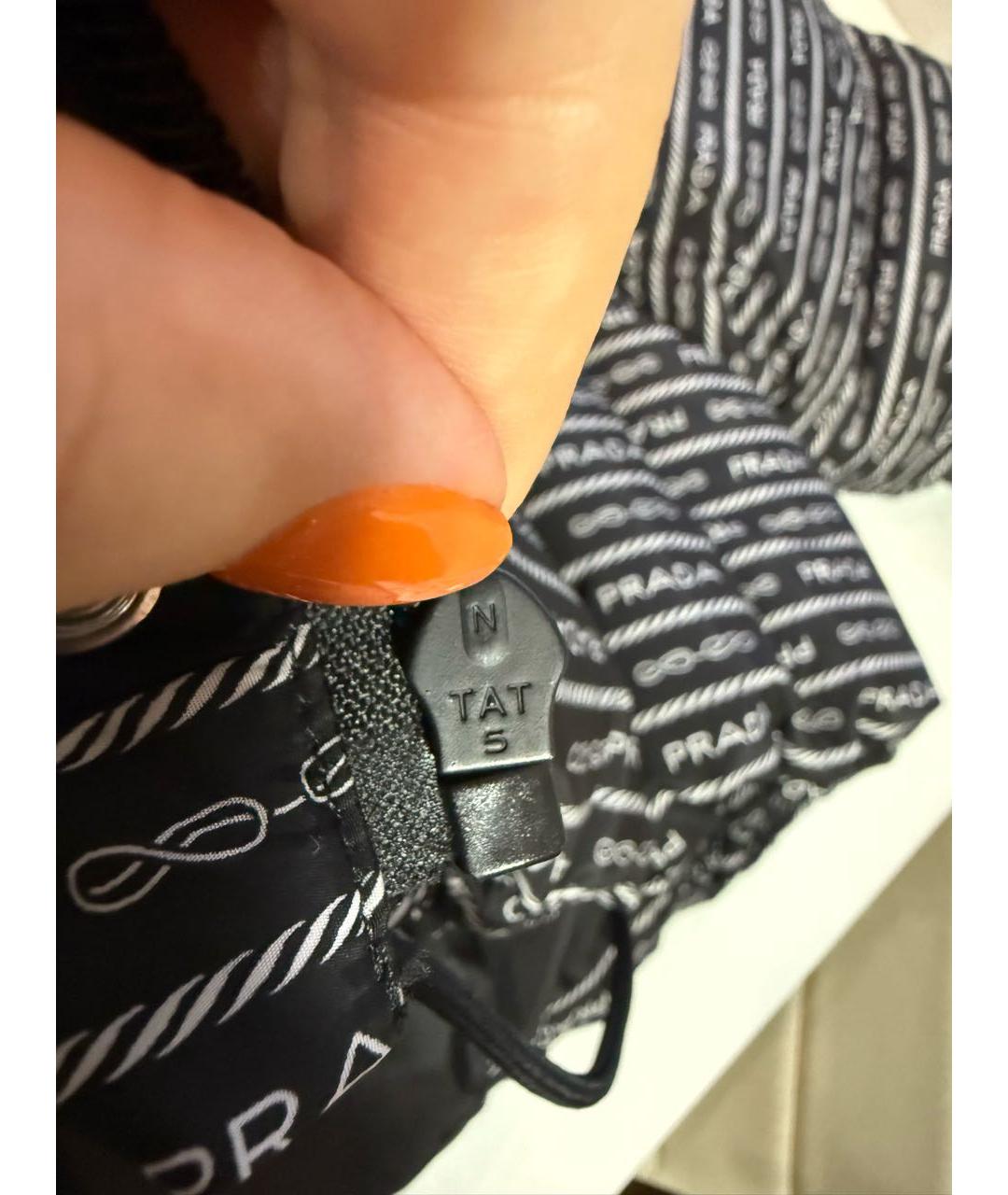 PRADA Черная куртка, фото 6