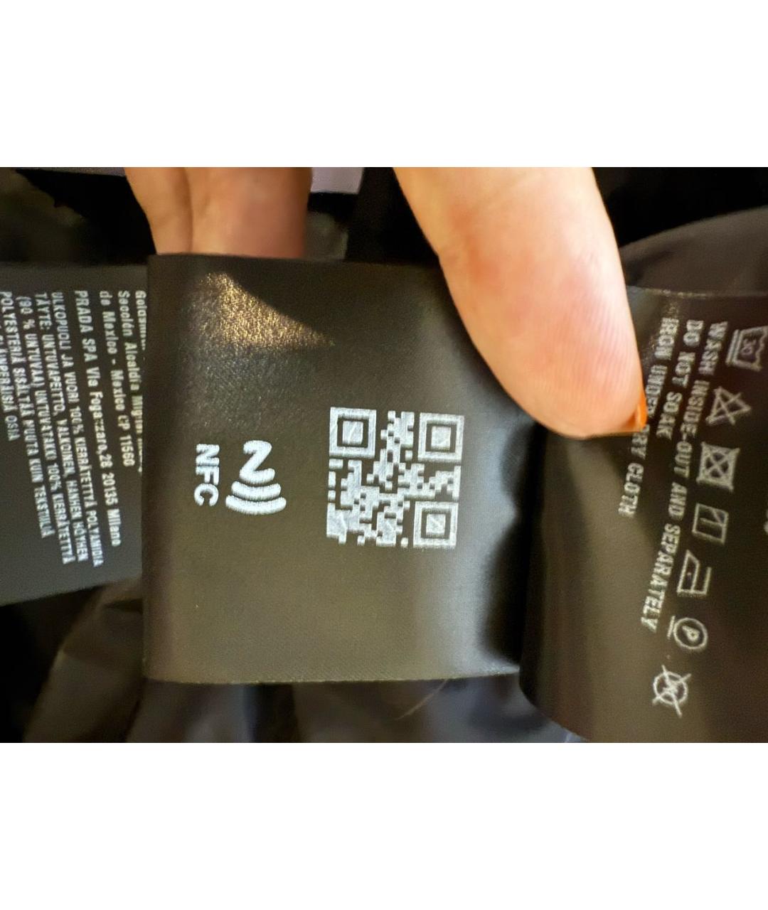 PRADA Черная куртка, фото 5