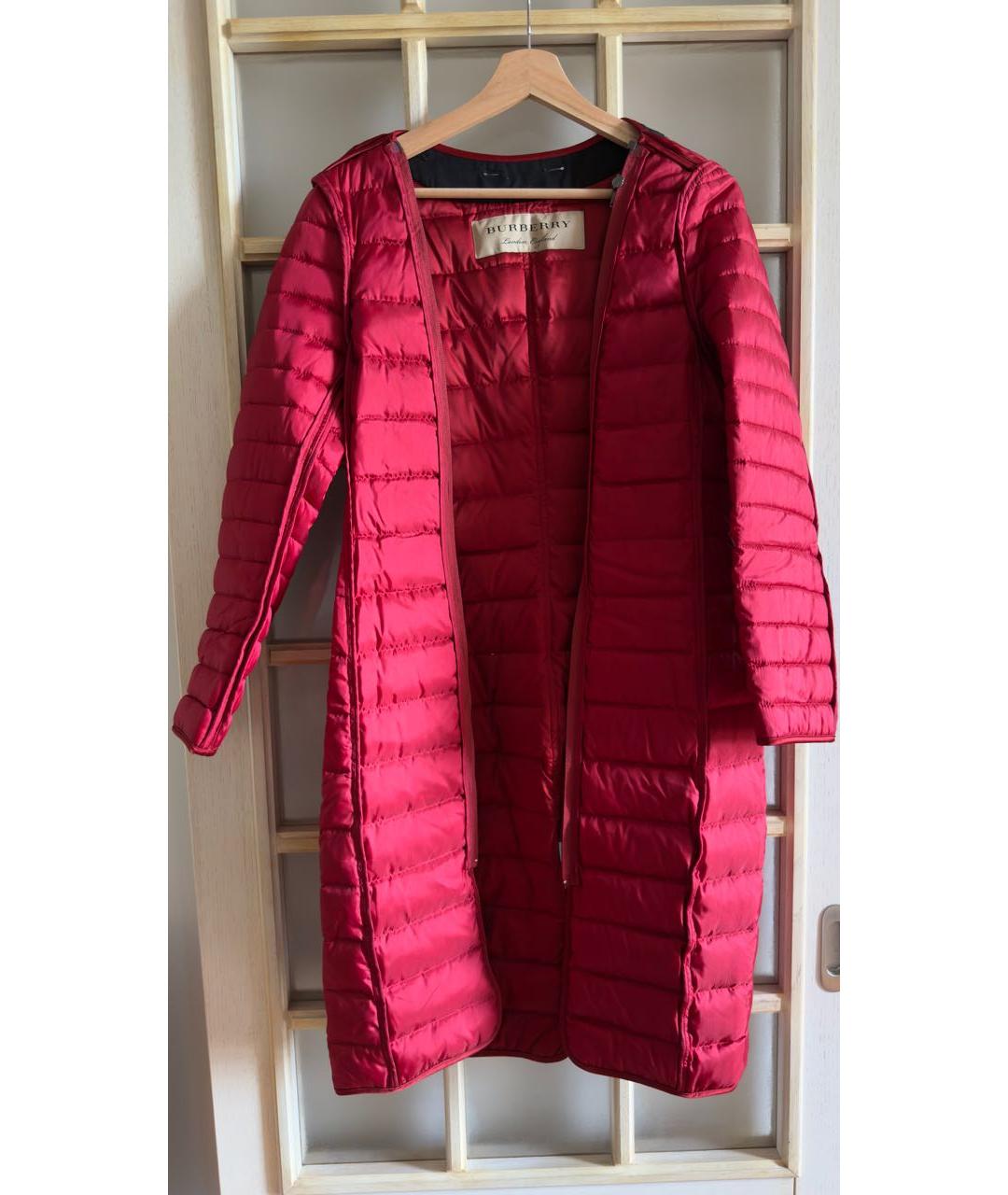 BURBERRY Черное хлопковое пальто, фото 6