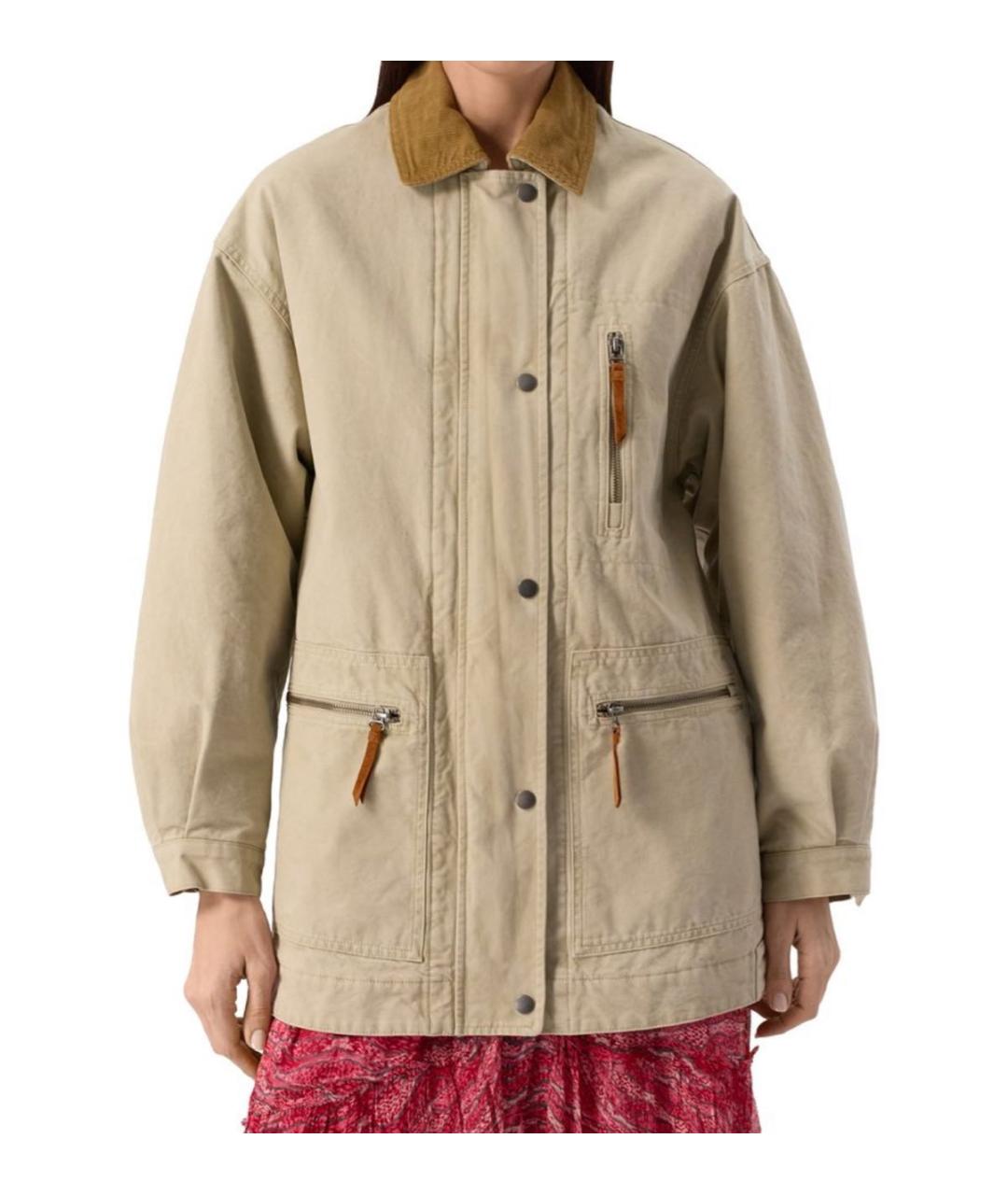 ISABEL MARANT Бежевая куртка, фото 2