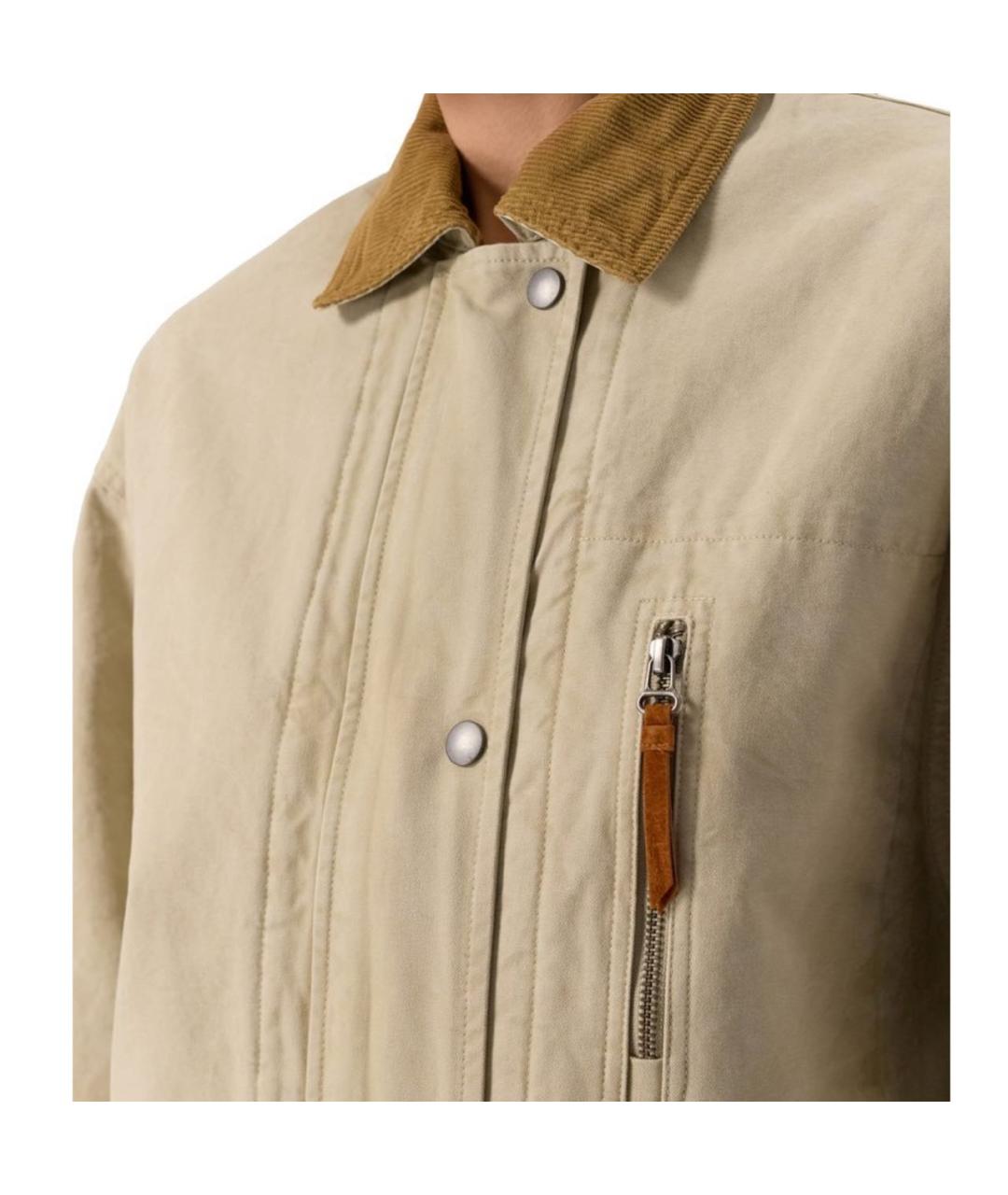 ISABEL MARANT Бежевая куртка, фото 5