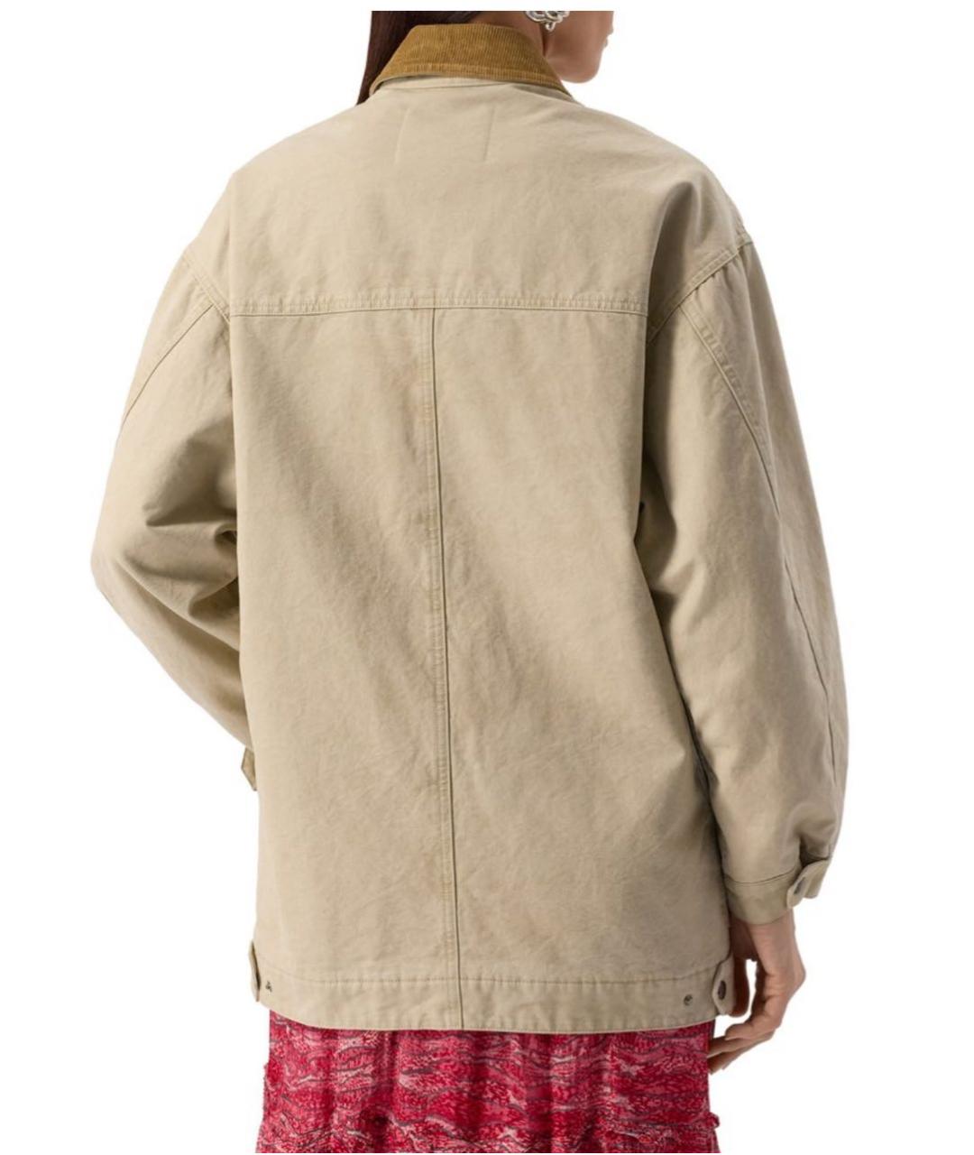 ISABEL MARANT Бежевая куртка, фото 4