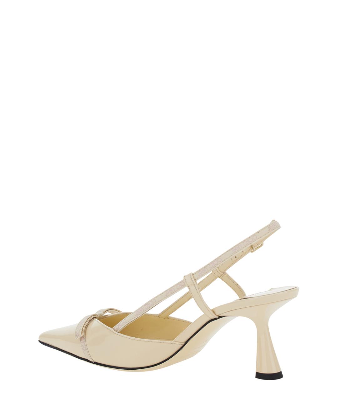 JIMMY CHOO Розовые туфли из лакированной кожи, фото 3