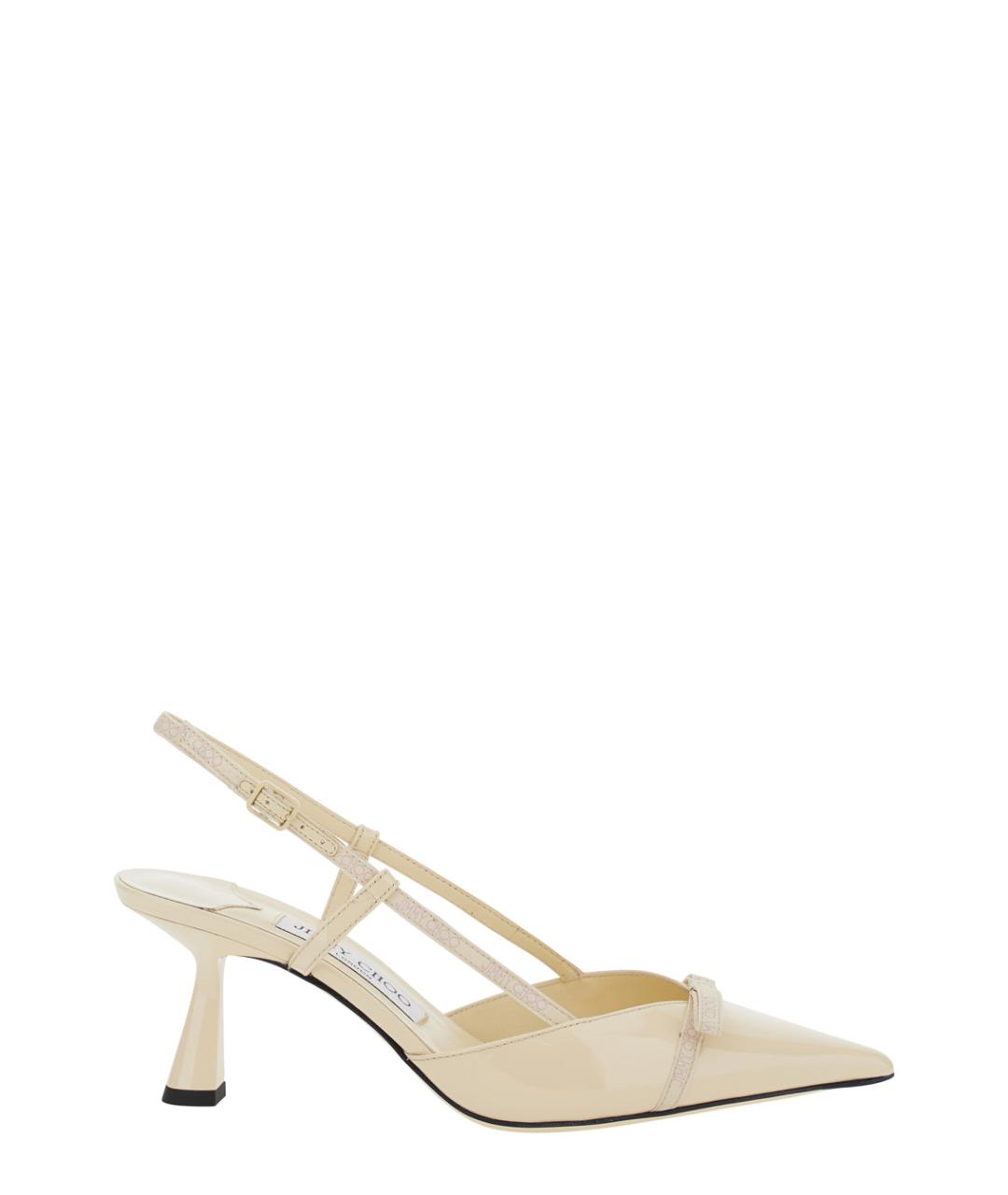 JIMMY CHOO Розовые туфли из лакированной кожи, фото 1