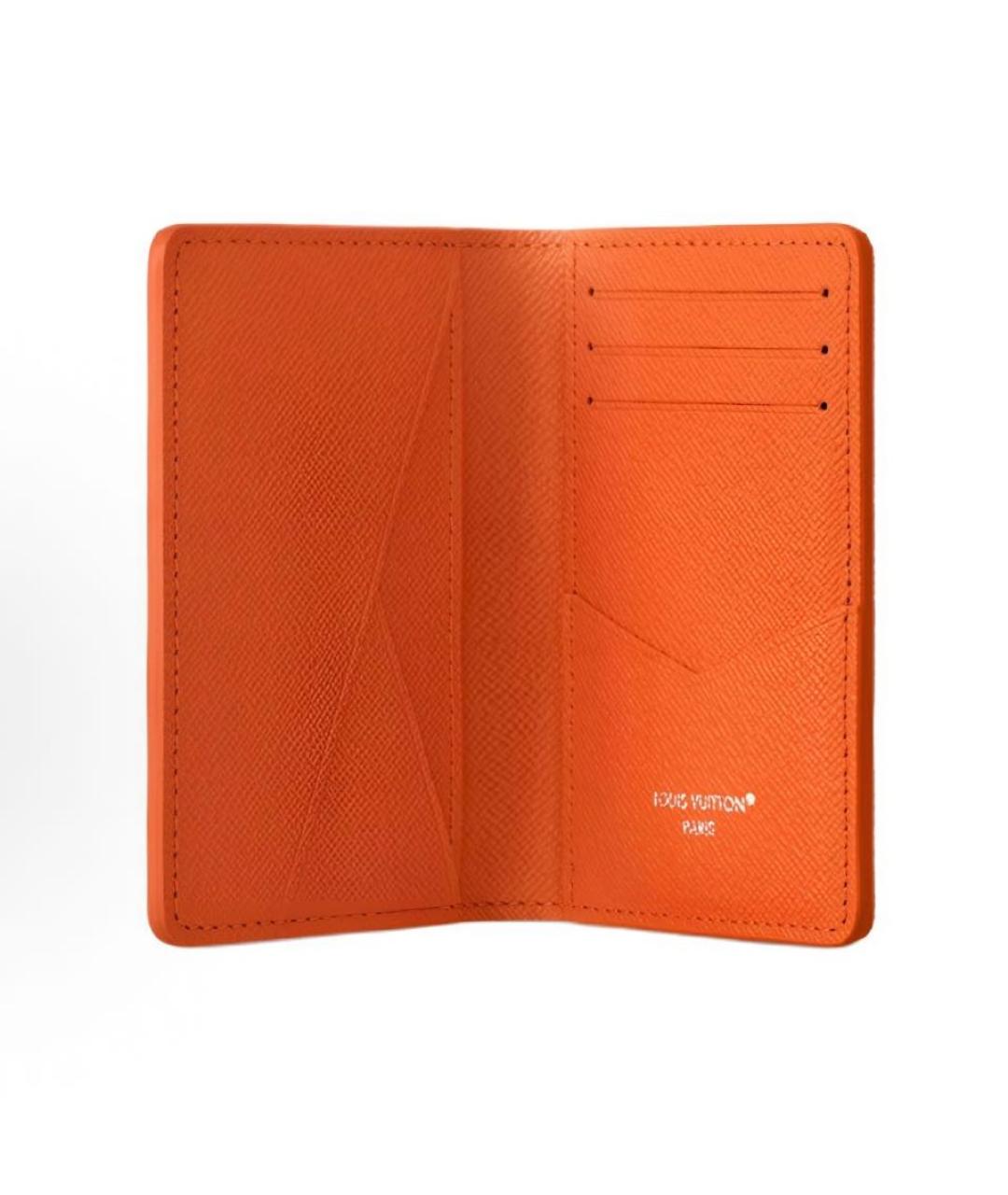 LOUIS VUITTON Оранжевый кардхолдер, фото 4