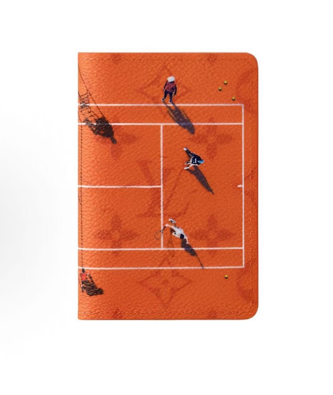 LOUIS VUITTON Оранжевый кардхолдер, фото 5