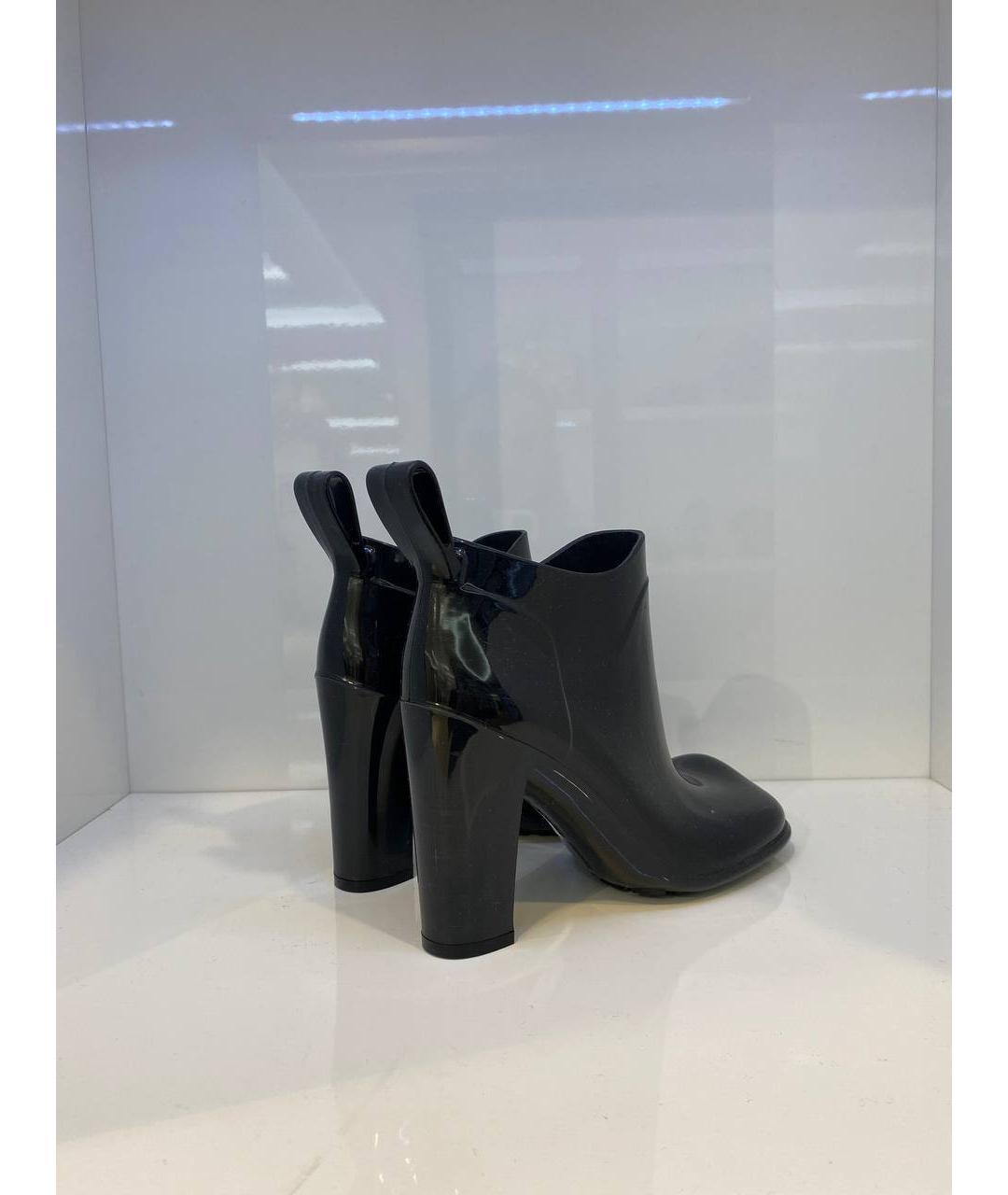 BOTTEGA VENETA Черные ботинки, фото 4