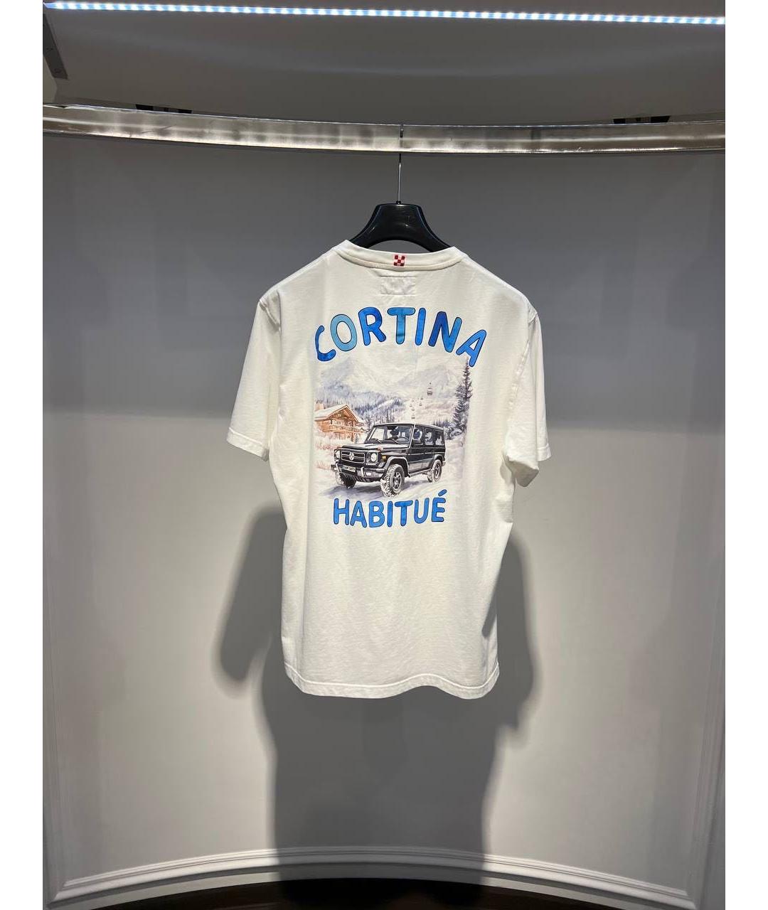 MC2 SAINT BARTH Белая хлопковая футболка, фото 3