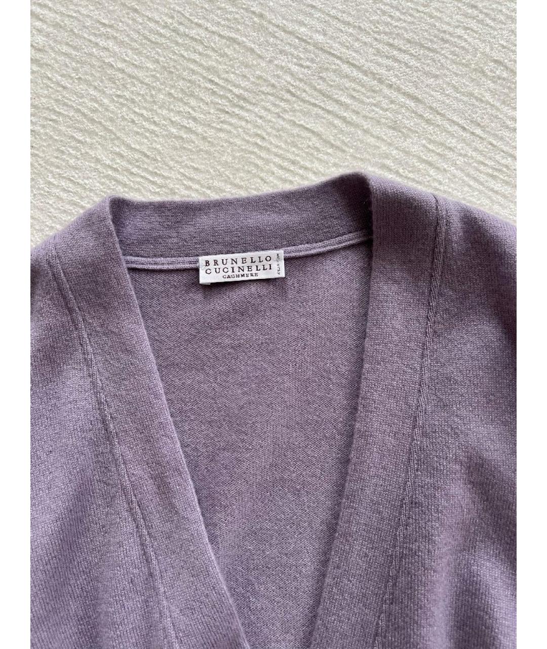 BRUNELLO CUCINELLI Коралловый кашемировый джемпер / свитер, фото 3