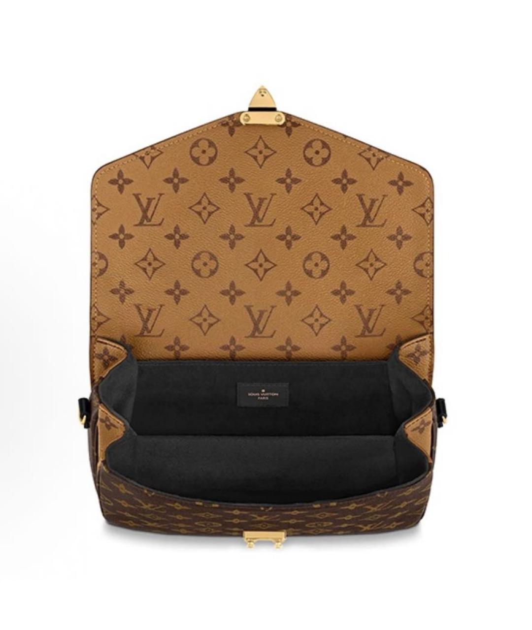 LOUIS VUITTON Коричневая сумка через плечо, фото 4