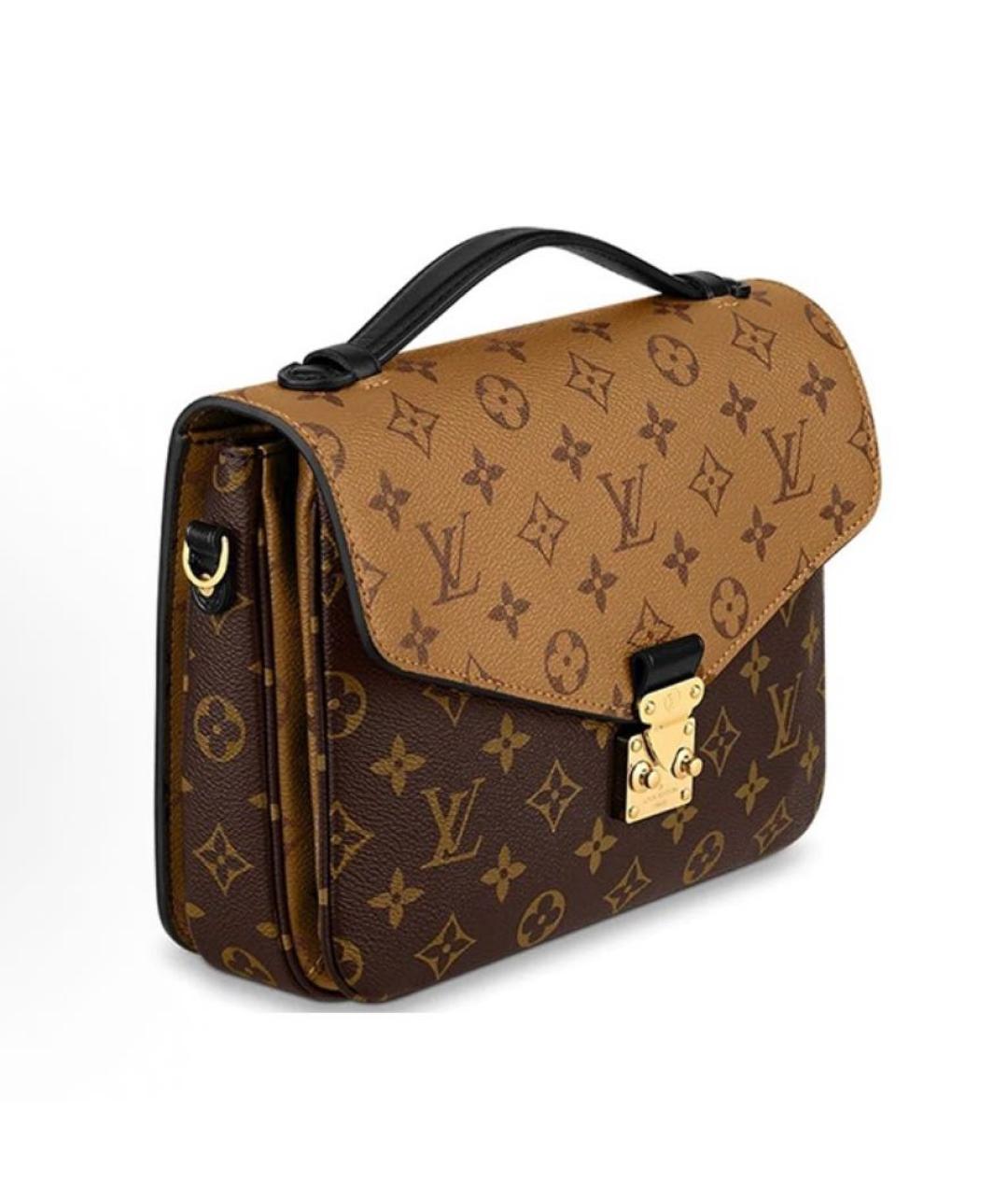 LOUIS VUITTON Коричневая сумка через плечо, фото 2