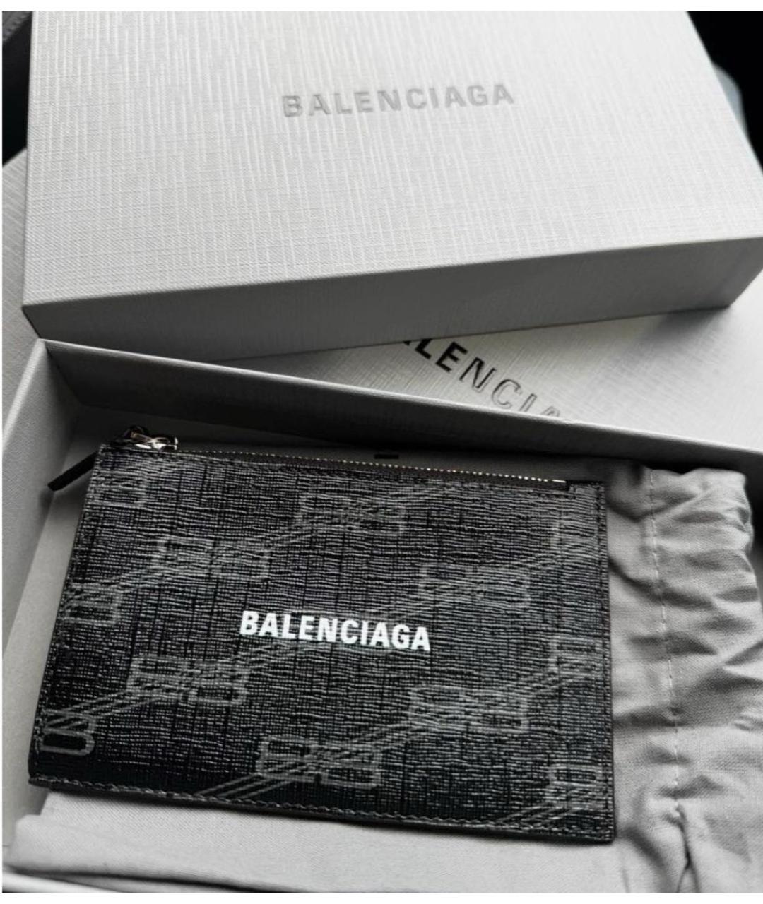BALENCIAGA Черный кардхолдер, фото 2