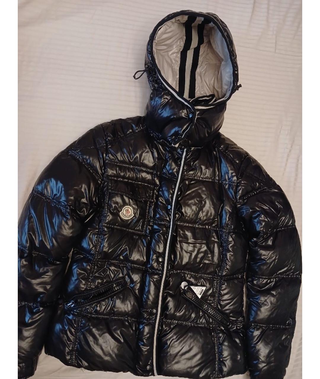 MONCLER GRENOBLE Черный пуховик, фото 8