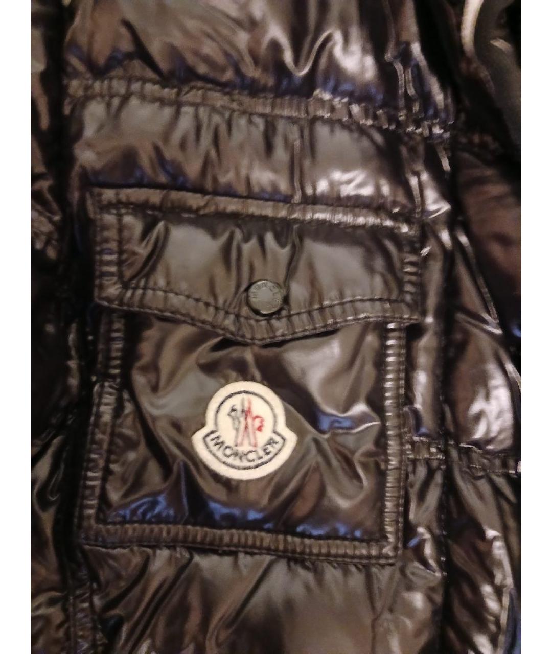 MONCLER GRENOBLE Черный пуховик, фото 6