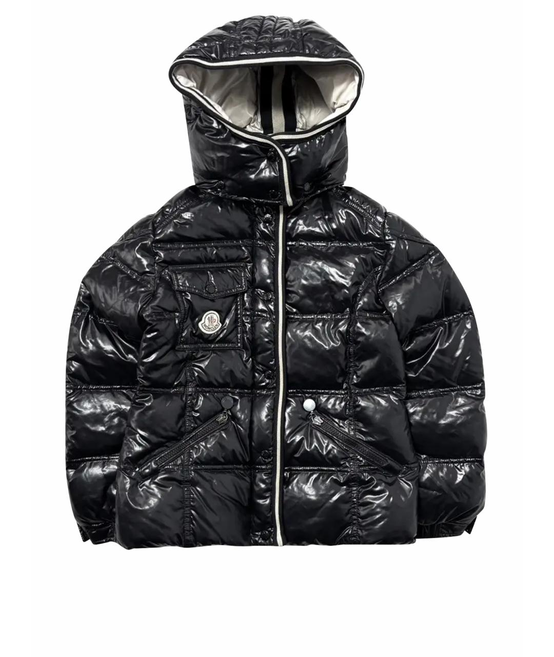 MONCLER GRENOBLE Черный пуховик, фото 1