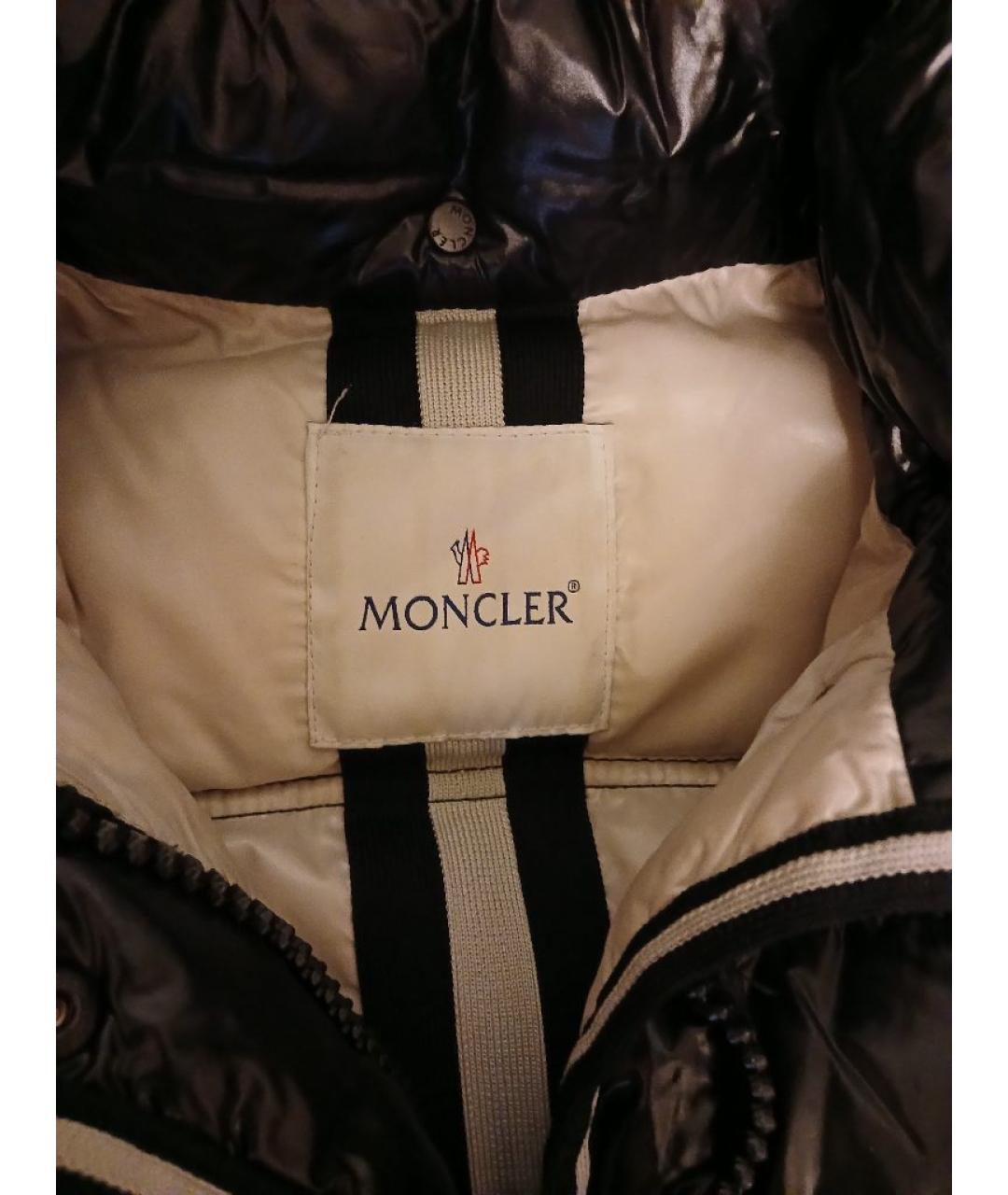 MONCLER GRENOBLE Черный пуховик, фото 7