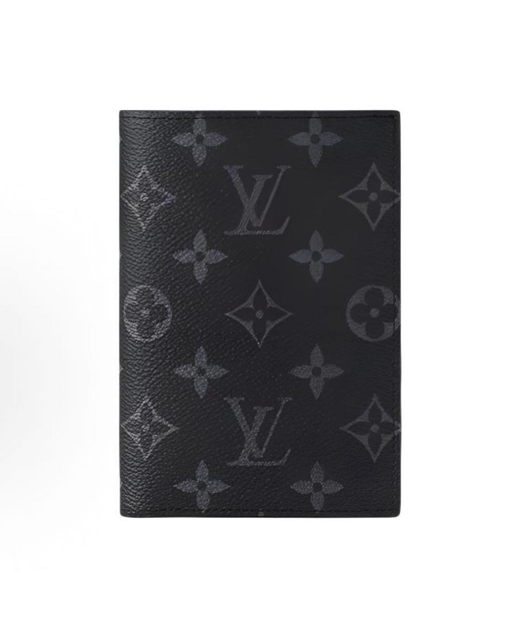 LOUIS VUITTON Антрацитовый кардхолдер, фото 4