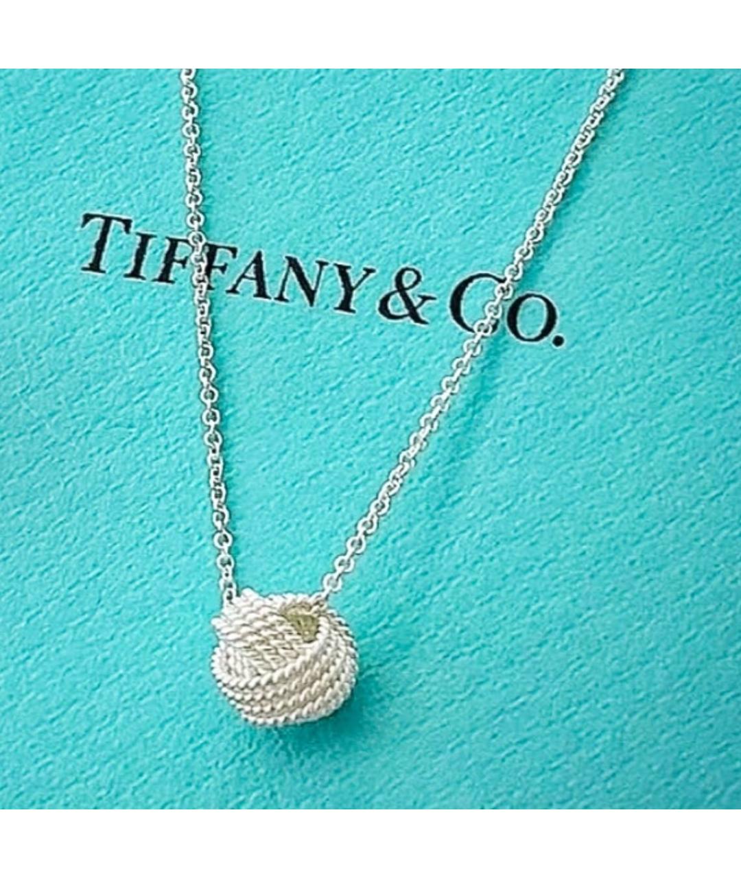 TIFFANY&CO Серебряная серебряная подвеска, фото 4
