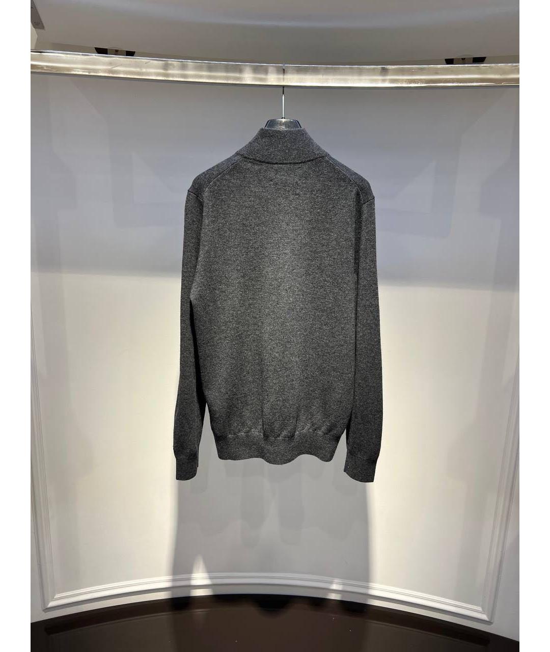MC2 SAINT BARTH Серый шерстяной джемпер / свитер, фото 2