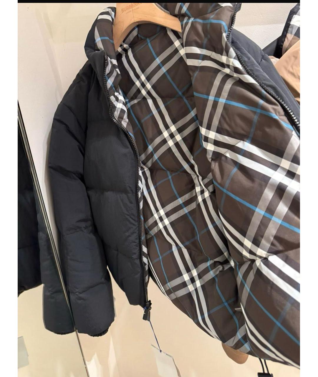 BURBERRY Черная куртка, фото 5