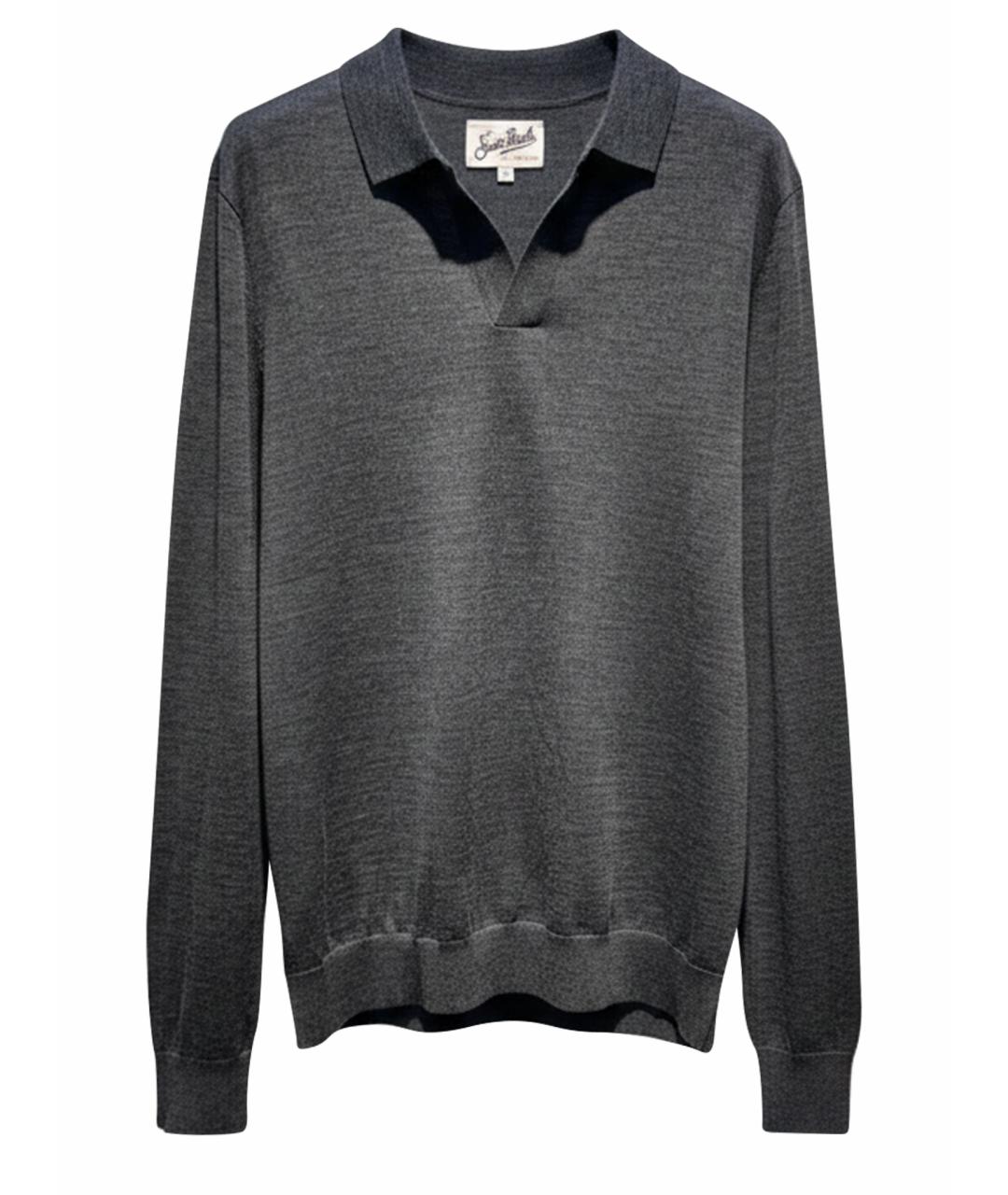 MC2 SAINT BARTH Серый шерстяной джемпер / свитер, фото 1