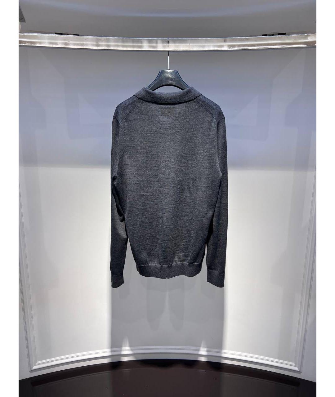 MC2 SAINT BARTH Серый шерстяной джемпер / свитер, фото 2
