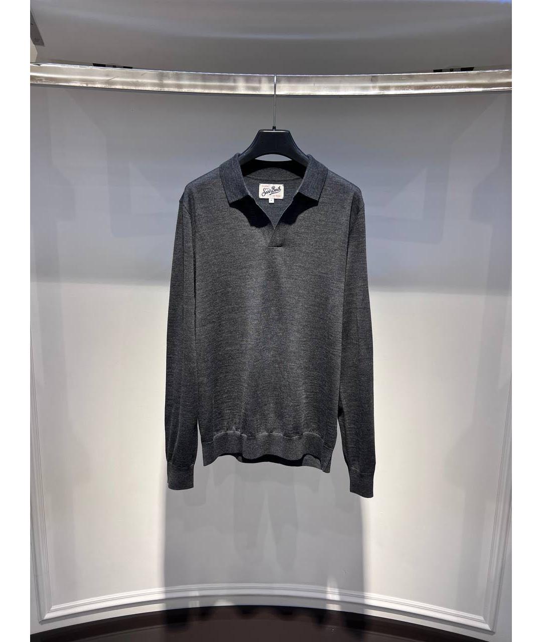 MC2 SAINT BARTH Серый шерстяной джемпер / свитер, фото 3