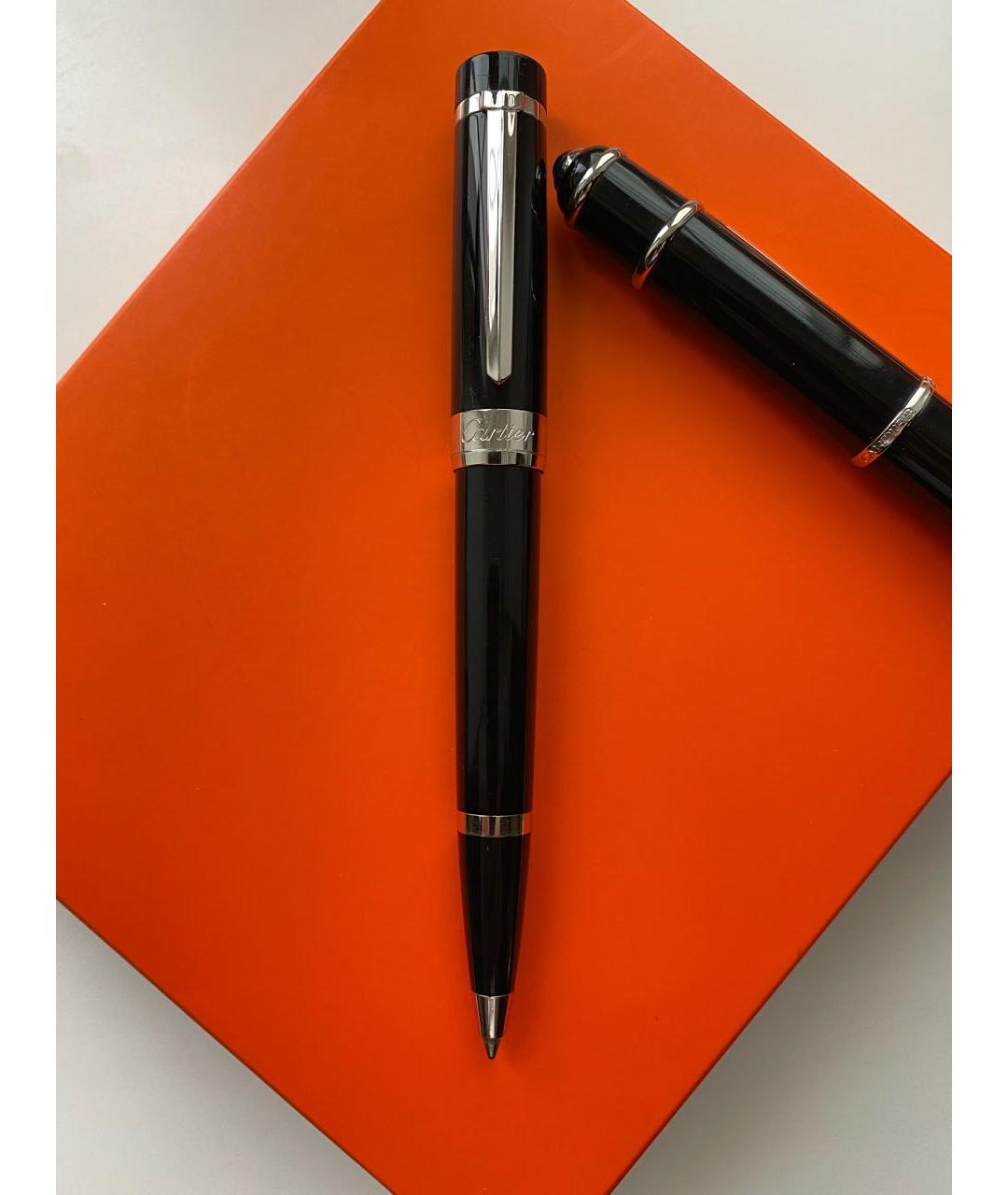 CARTIER Черная шариковая ручка, фото 3