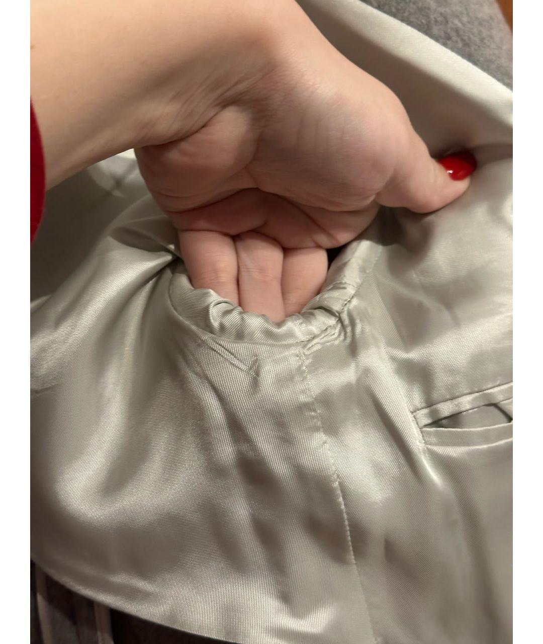 ISABEL MARANT Серый шерстяной жакет/пиджак, фото 8