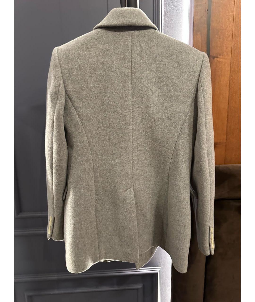 ISABEL MARANT Серый шерстяной жакет/пиджак, фото 2