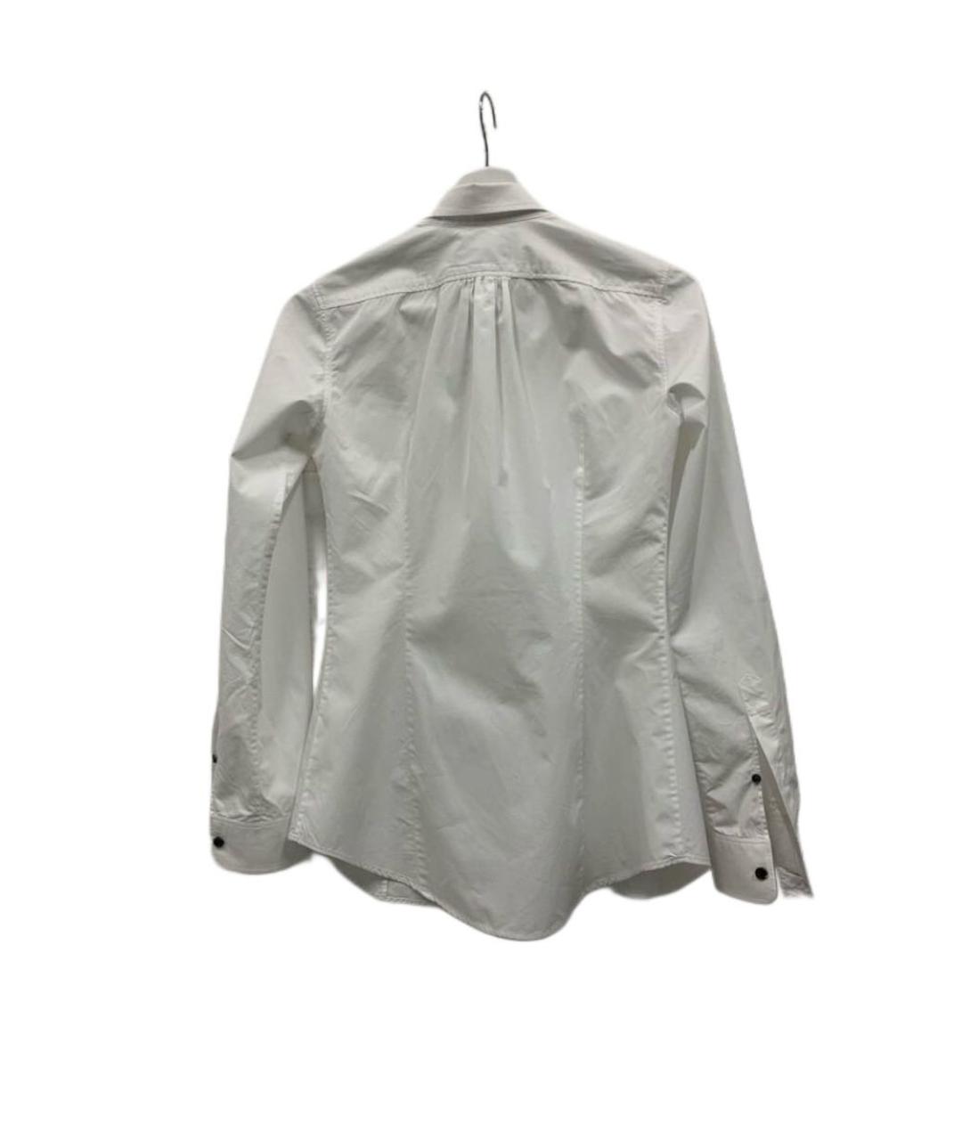 DSQUARED2 Белая хлопковая рубашка, фото 2