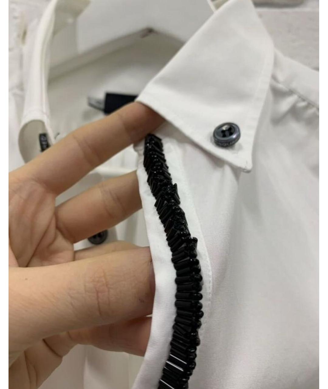 DSQUARED2 Белая хлопковая рубашка, фото 4