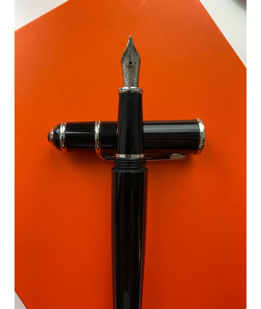 CARTIER Черная перьевая ручка, фото 2