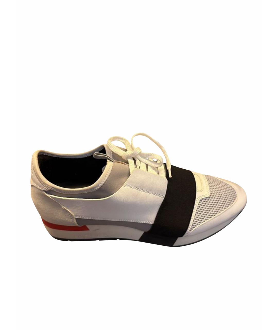 BALENCIAGA Белые кроссовки, фото 1