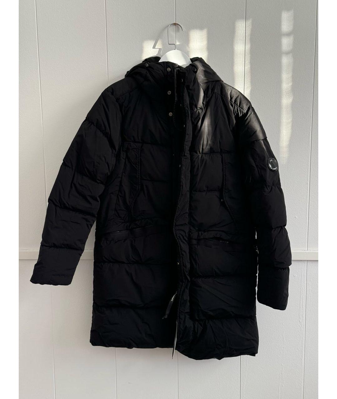 CP COMPANY Черный синтетический пуховик, фото 9