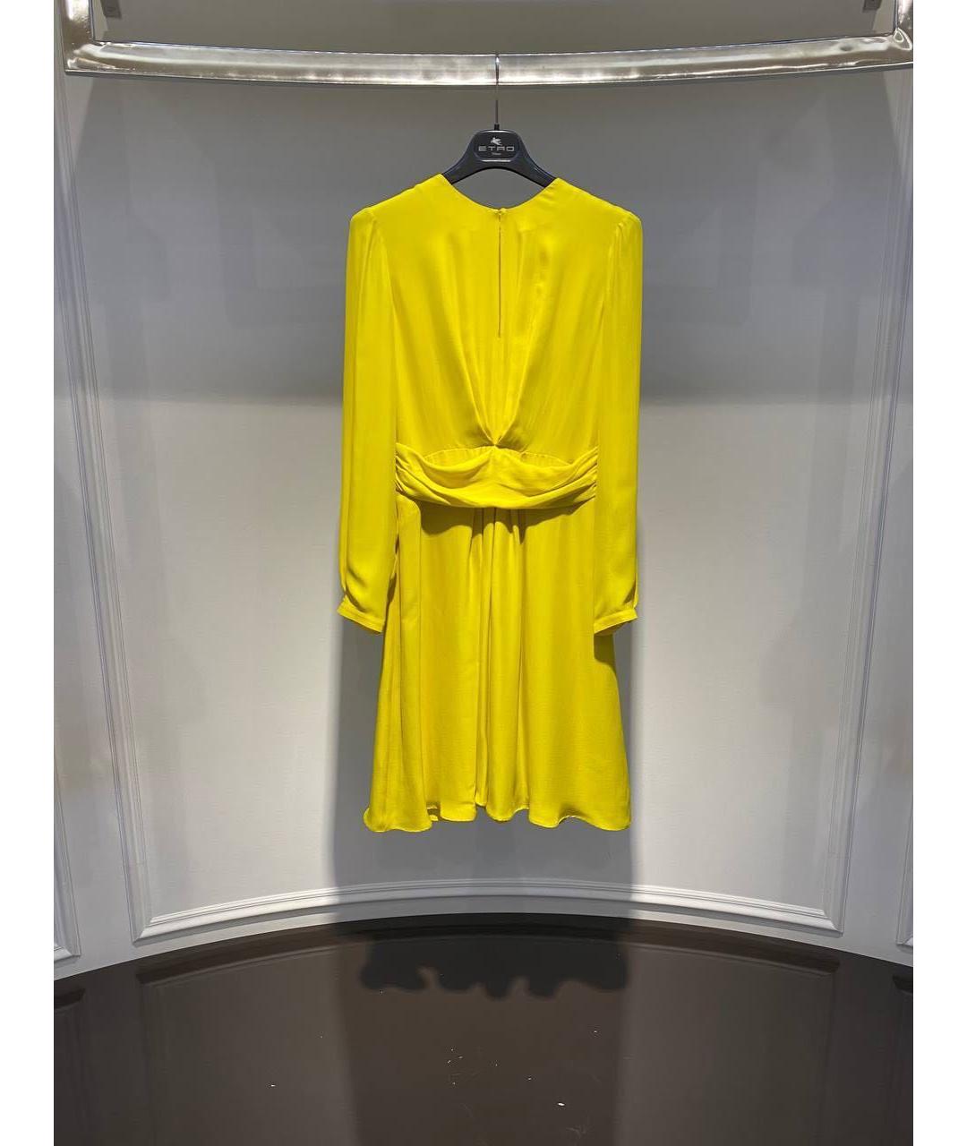 ETRO Желтое повседневное платье, фото 3