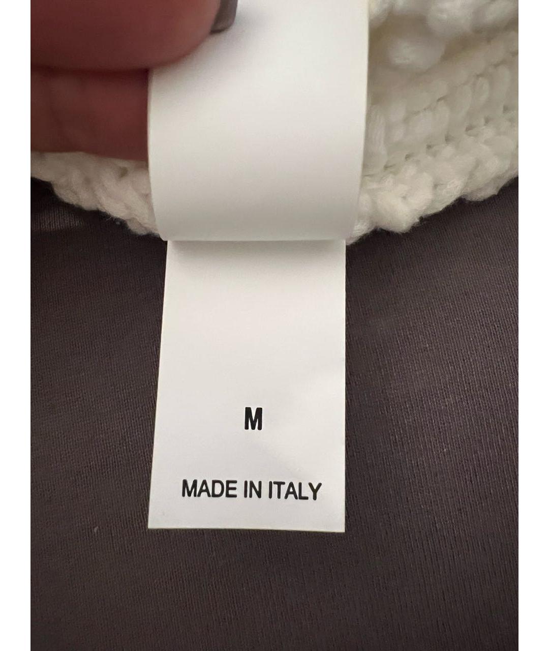 BRUNELLO CUCINELLI Белый хлопковый джемпер / свитер, фото 6
