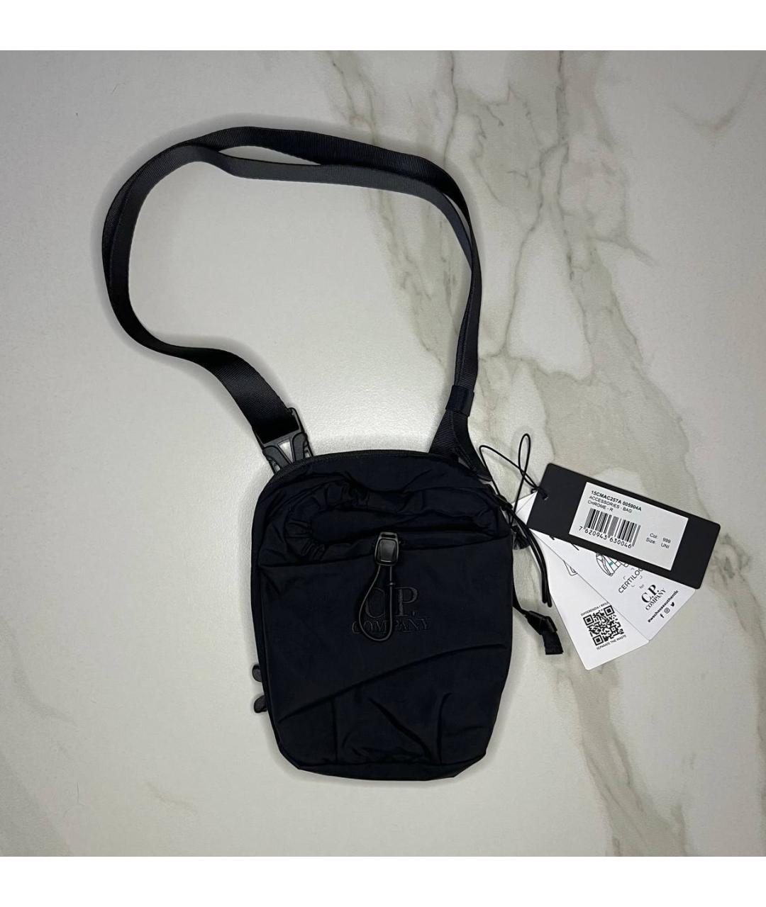 CP COMPANY Черная сумка на плечо, фото 7