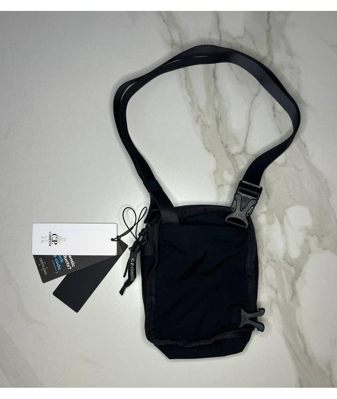CP COMPANY Черная сумка на плечо, фото 5