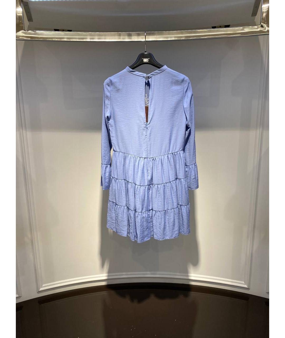 ETRO Голубое повседневное платье, фото 2