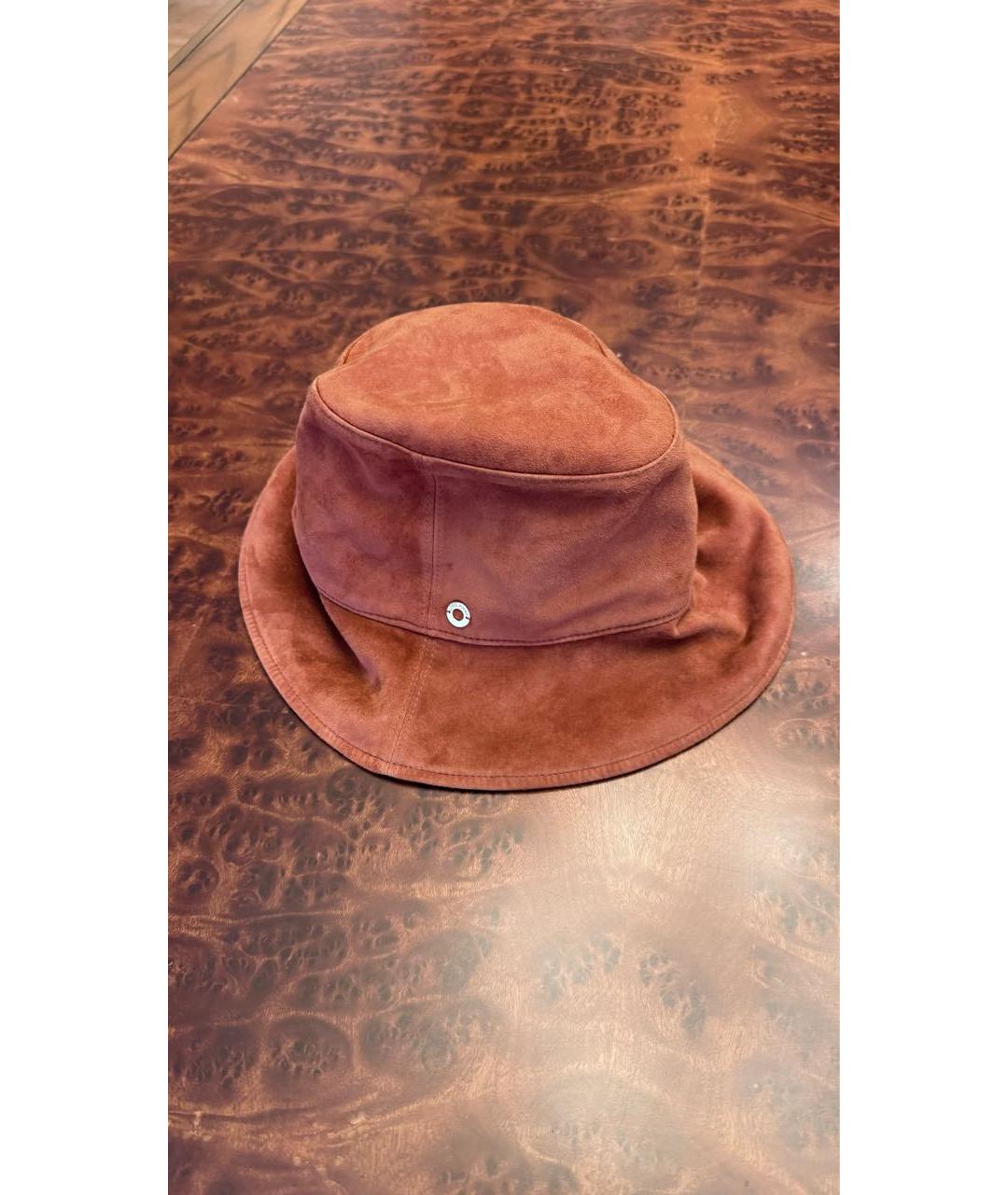 LORO PIANA Коричневая панама, фото 2