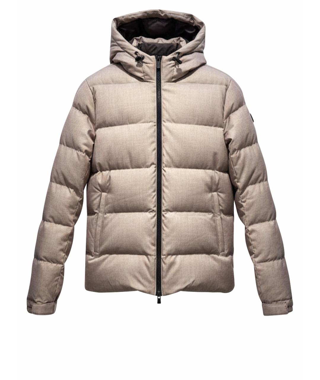 MC2 SAINT BARTH Бежевая полиэстеровая куртка, фото 1