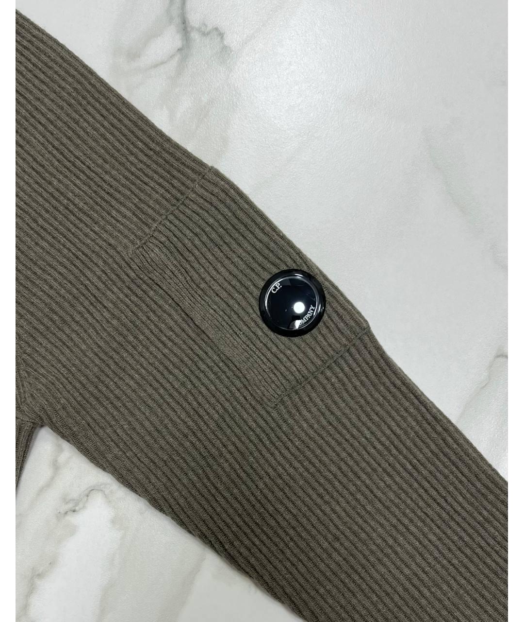CP COMPANY Коричневый шерстяной джемпер / свитер, фото 3