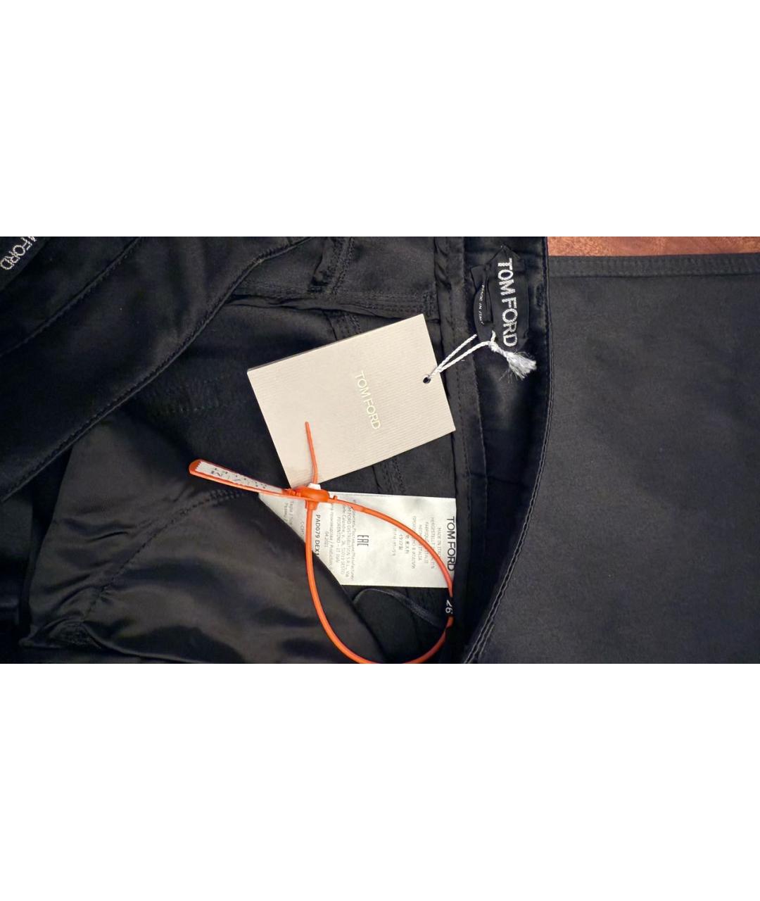 TOM FORD Черные прямые джинсы, фото 5