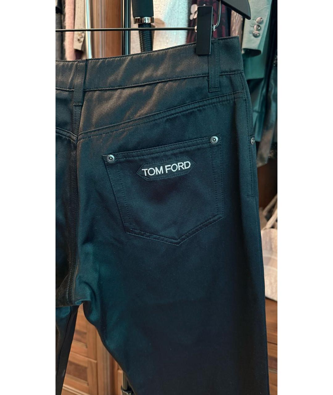 TOM FORD Черные прямые джинсы, фото 4