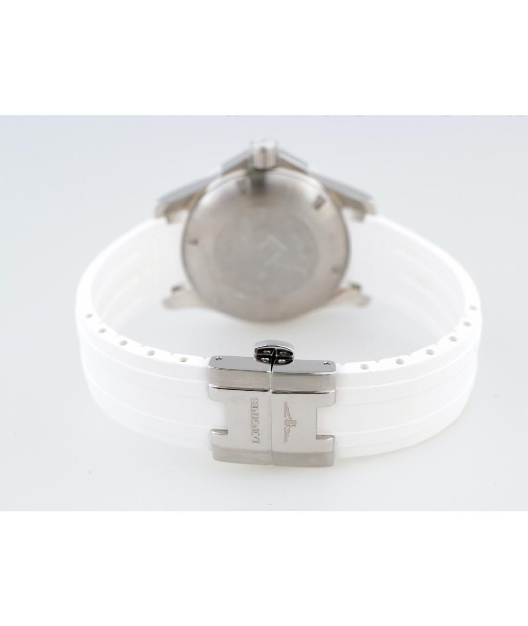 LONGINES Белые часы, фото 6