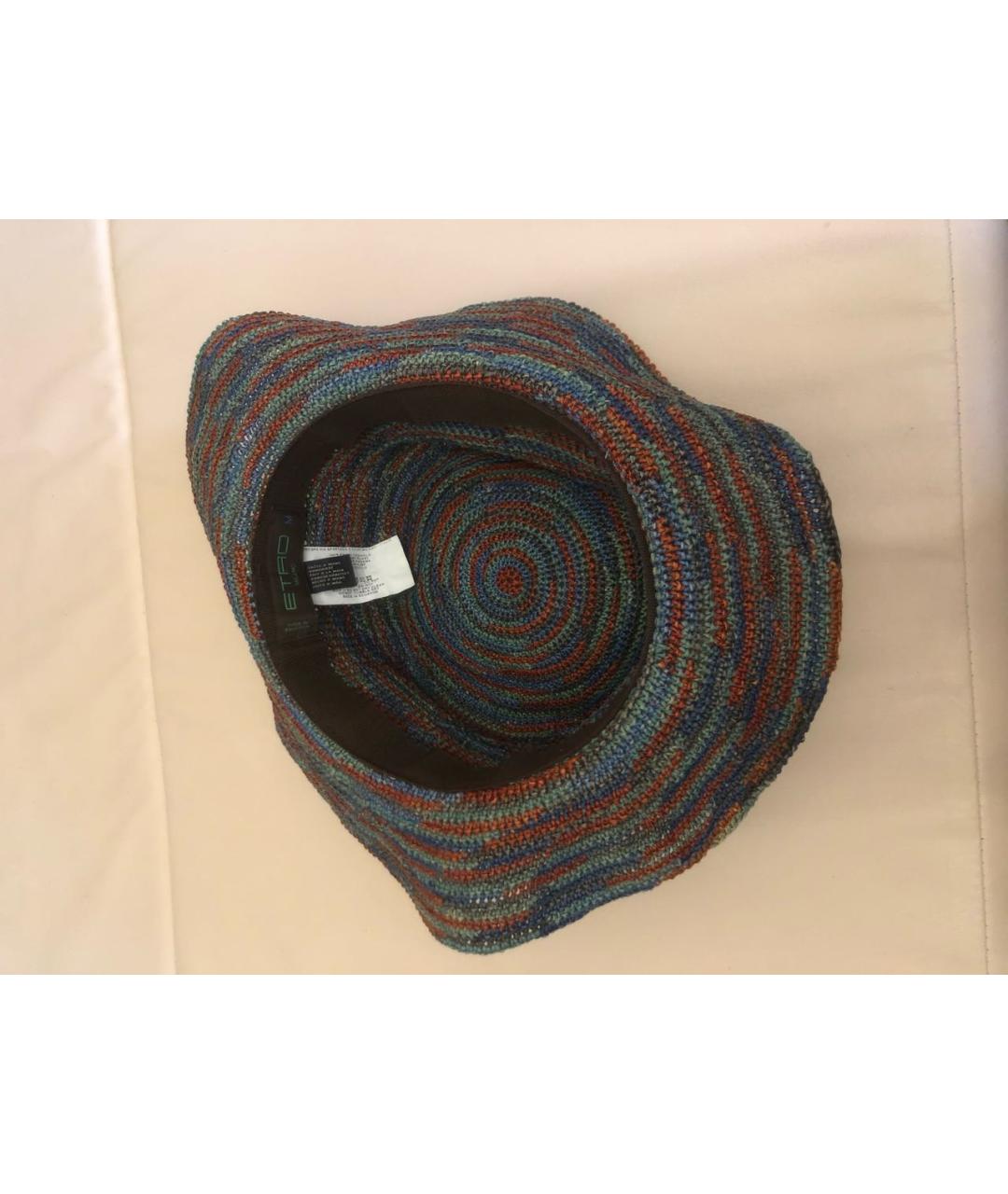 ETRO Мульти соломенная шляпа, фото 3