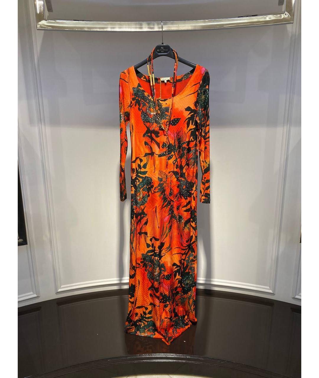 ETRO Оранжевое платье, фото 3