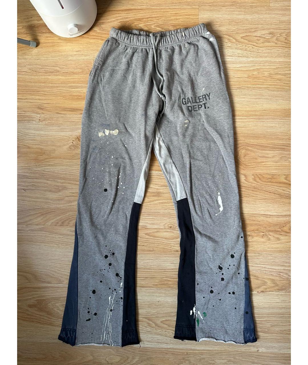 Gallery Dept Серые хлопковые повседневные брюки, фото 5