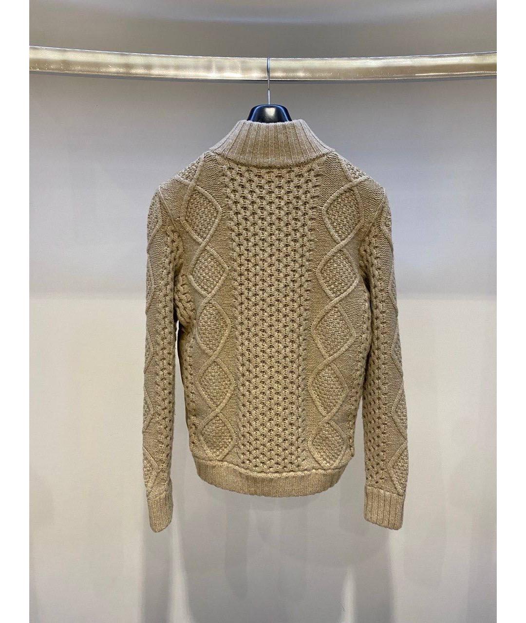 MC2 SAINT BARTH Бежевая полиэстеровая куртка, фото 2